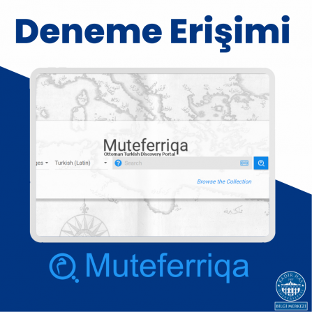 Deneme Erişimi Veritabanı: Muteferriqa