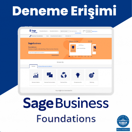 Deneme Erişimi: Sage Business Foundations
