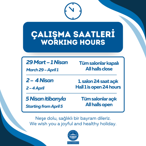 Information Center Working Hours